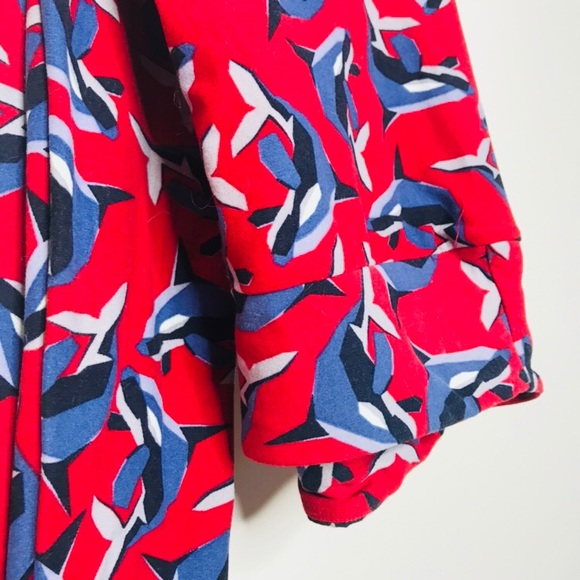 Red Orca Luluroe OS One Size Leggings - Picture 3 of 3